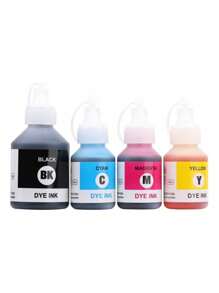 Pack X4 Tinta Bt5001 + Bt6001bk Para Brother Dcp-t510w - 1 - Ver 2