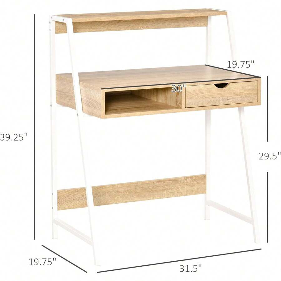 Home Office Desk, Computer Desk For Small Spaces, Writing Table With