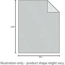 Edredón de pluma de ganso sobrecama King size - Inserción de edredón para todas las estaciones - Ligero y esponjoso, calor medio - Blanco, 248 x 305 cm - Blanco - Ver 7
