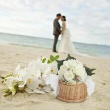 1 giỏ hoa trang trí tiệc cưới bằng dây leo liễu giỏ hoa có tay cầm bằng ngọc trai giỏ đựng đồ dệt tự nhiên, giỏ hoa cầm tay bằng mây ngọc trai, giỏ đựng hoa quà tặng ngày cưới/ngày thiếu nhi - Nhiều màu - Xem 1