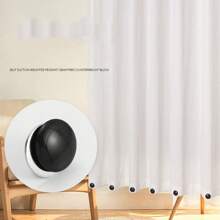 6pcs Magnetic Shower Curtain Weights,Waterproof Rustproof Shower Liner Weights,Prevent Curtain Liner From Blowing,Heavy Duty Magnets For Curtain Drapery Tablecloth Sheet. Gifts Birthday Graduation - Magnetic Curtain Weight - View 4