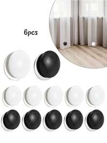 6pcs Magnetic Shower Curtain Weights,Waterproof Rustproof Shower Liner Weights,Prevent Curtain Liner From Blowing,Heavy Duty Magnets For Curtain Drapery Tablecloth Sheet. Gifts Birthday Graduation - Magnetic Curtain Weight - View 1