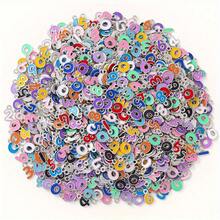 30/50/100pcs Assorted Varieties Metal Letter Charms For Jewelry Making Capital Alphabet Initial Charms - Assorted varieties - View 19