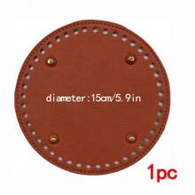 1pc/2pcs/3pcs PU Elliptical Handbag Bottom Plates, DIY Handmade Woven Tote Bag Bottom Accessory Materials - Multicolor - View 13
