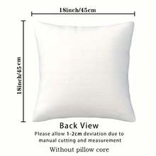 4 件装 圣诞节 新艺术 温暖森林 森林 小屋 雪人 鹿 路灯图案枕套 束腰 17.72 X 17.72 英寸 房间装饰 办公室装饰 客厅装饰 沙发装饰 无枕芯 - 彩色 - 查看 2