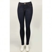 Women's Super Skinny Jeans - Dark - View 1