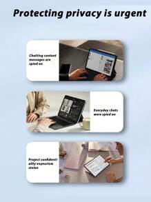 1pc Compatible With Ipad Screen Protector Multi-Angle Anti-Peep Film 2.5D Curved Edge Film Compatible With Ipad Air1/2 9.7 Inch 2017-2018 9.7 Inch Ipad 7th 8th 9th 10.2 Inch Air4/5 10.9 Inch Pro11 Inch Ipad 10th 2022 New 10.9 Inch, Bringing You Better Privacy Protection - Privacy Protection - View 7