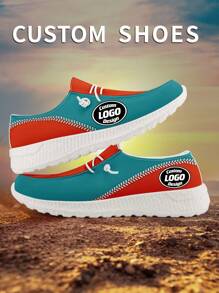 1 Pair Miami Baseball Name Custom Loafer Shoes, Personalized Name Loafer Shoes, Custom Name Thick Sole Loafers Of E-TPU, Personalized Loafer Shoes, Name Loafers, Personalized Loafer Shoes For Women And Men, Unique Loafer Shoes, Christmas Gift For Mom/Dad/Her/Him/Girlfriend/Boyfriend/Wife/Husband/Friend. - White - View 5