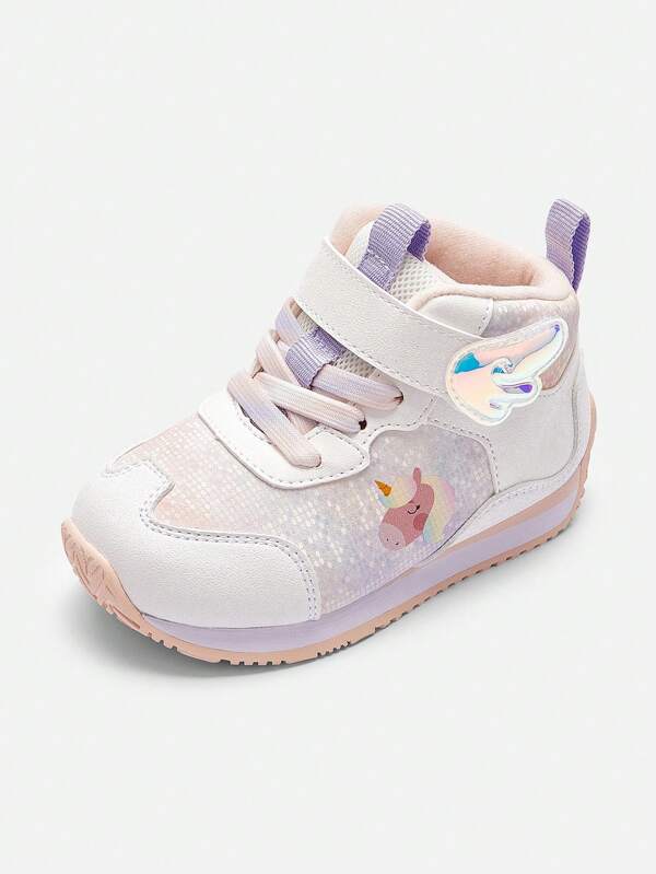 Balabala Rutschfeste Laufschuhe für Kleinkinder, Mädchen, Winterlaufschuhe, süß und niedlich