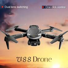 Máy bay không người lái hình xe thể thao V88 có camera kép - Kết nối Wifi, sạc qua USB, bay lơ lửng mượt mà và ổn định - Hoàn hảo cho các chuyến phiêu lưu du lịch và cắm trại - Nhiều màu - Xem 6