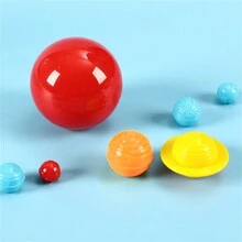 1 套太阳系 9 大行星模型科学套件 DIY 组装玩具，制作 DIY 组装玩具、派对玩具和太阳系模型、玩具、太阳系、科学、玩具、科学、太阳系 - 彩色 - 查看 8