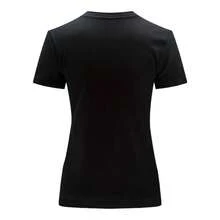 Playera Blusa De Hay Que Vivir Sonriendo Frases Optimistas - Negro - Ver 3