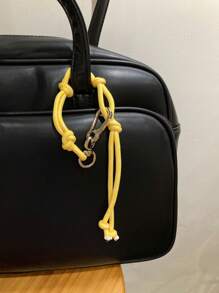Colorful Braided Rope Creative Bag Charm Couple Bracelet Anklet Bag Accessories Multipurpose DIY Nylon Cord Fashion Car Keychain For Young Men Women College Students Christmas Gifts Gift Thanksgiving