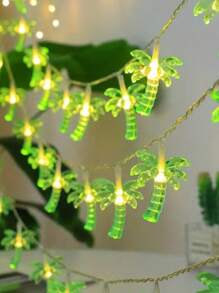 1pc Coconut Palm Tree Lamp, Home Decor, Coconut Brown String Lights Decoration, Suitable For Home, Bedroom, Garden, Patio, Wedding, Birthday Party, Summer Decoration Garden Lights Garden Decor Wedding Decor Room Decor Gifts Graduation