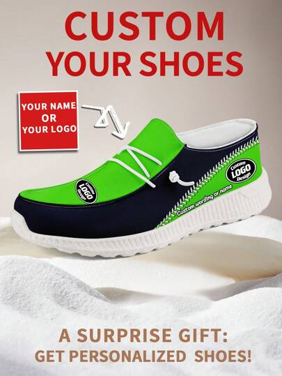 1 Pair Seattle Baseball Name Custom Loafer Shoes, Personalized Name Loafer Shoes, Custom Name Thick Sole Loafers Of E-TPU, Personalized Loafer Shoes, Name Loafers, Personalized Loafer Shoes For Women And Men, Unique Loafer Shoes, Christmas Gift