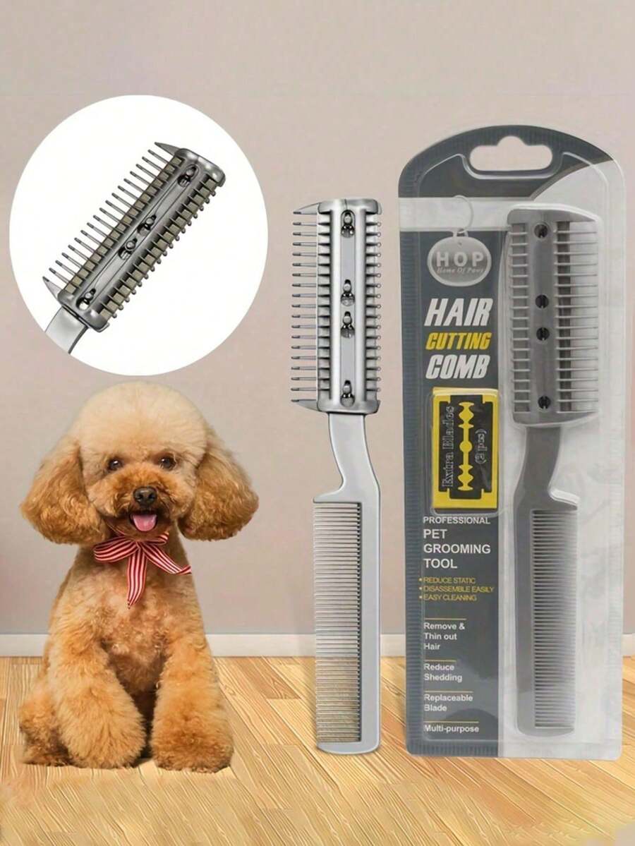 Pet Hair Comb Scissor Hairdressing Trimmers For Dog Cat Hair Shaving