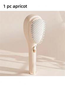 防静电伸缩防缠结按摩发刷，方便头皮按摩和头发丰盈发刷，便携且易于在家使用 - 彩色 - 查看 10