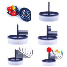 1 套太阳系 9 大行星模型科学套件 DIY 组装玩具，制作 DIY 组装玩具、派对玩具和太阳系模型、玩具、太阳系、科学、玩具、科学、太阳系 - 彩色 - 查看 5