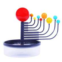 1 套太阳系 9 大行星模型科学套件 DIY 组装玩具，制作 DIY 组装玩具、派对玩具和太阳系模型、玩具、太阳系、科学、玩具、科学、太阳系 - 彩色 - 查看 3