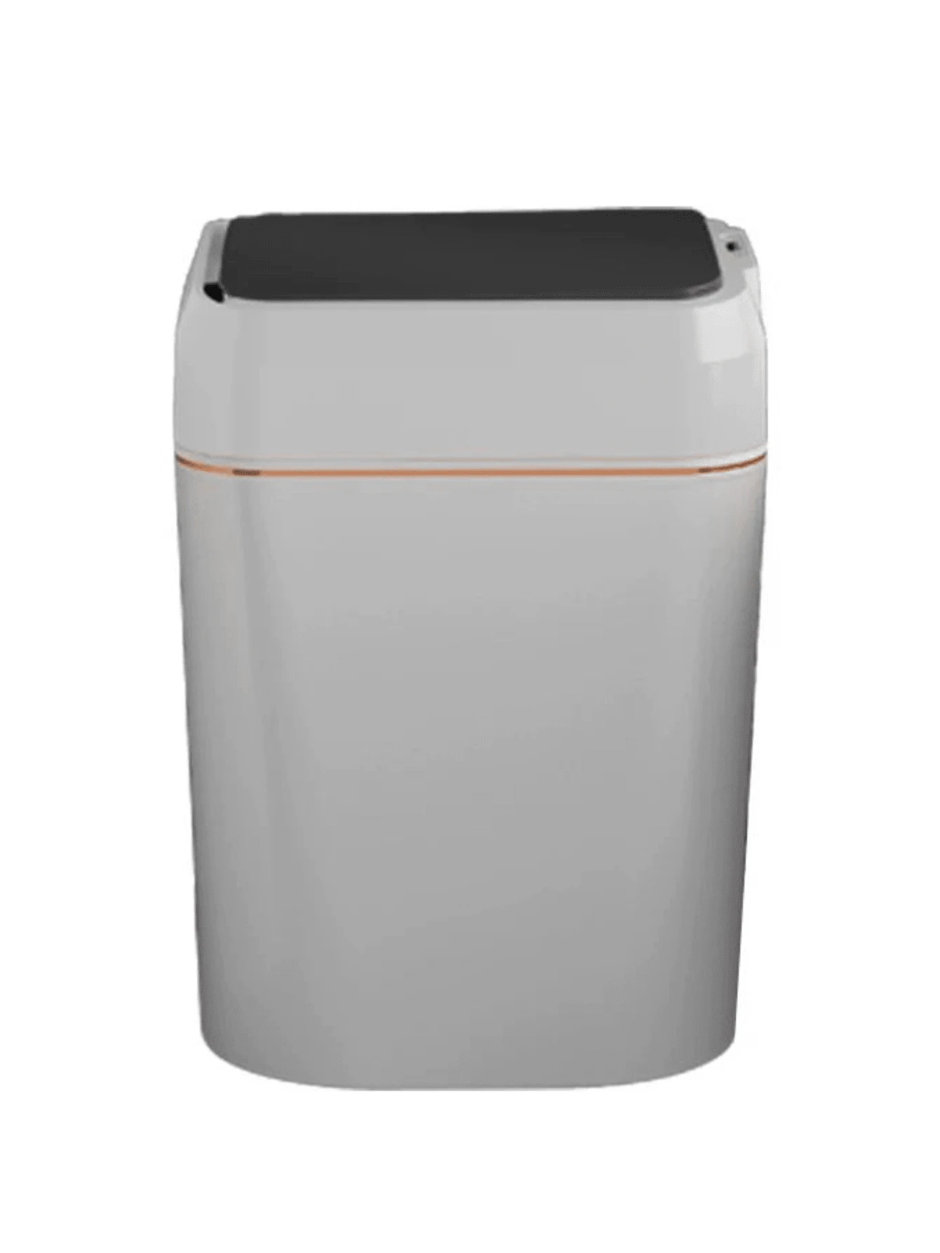 Bote de Basura Automático con Sensor Inteligente - Sin Contacto, Diseño Moderno y Compacto (Negro, Blanco y Gris) - Gris - Ver 1