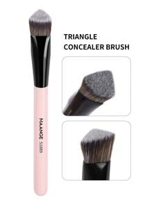 MAANGE 1pc/3pcs Triangle Brush, Portable Smudge Cosmetic Brush Makeup Brush With Foundation Brush Blush Brush Loose Powder Brush Contour Brush Highlighter Brush Makeup Tools Gift For Women & Girl Travel Makeup Brush ,Foundation Brush,Concealer Brush,Blush Brush,Contour Brush,Blush Brush,Bronzer Brush,Powder Brush,Foundation Brush,Blush Brush,Giveaways - 粉色 - 查看 12