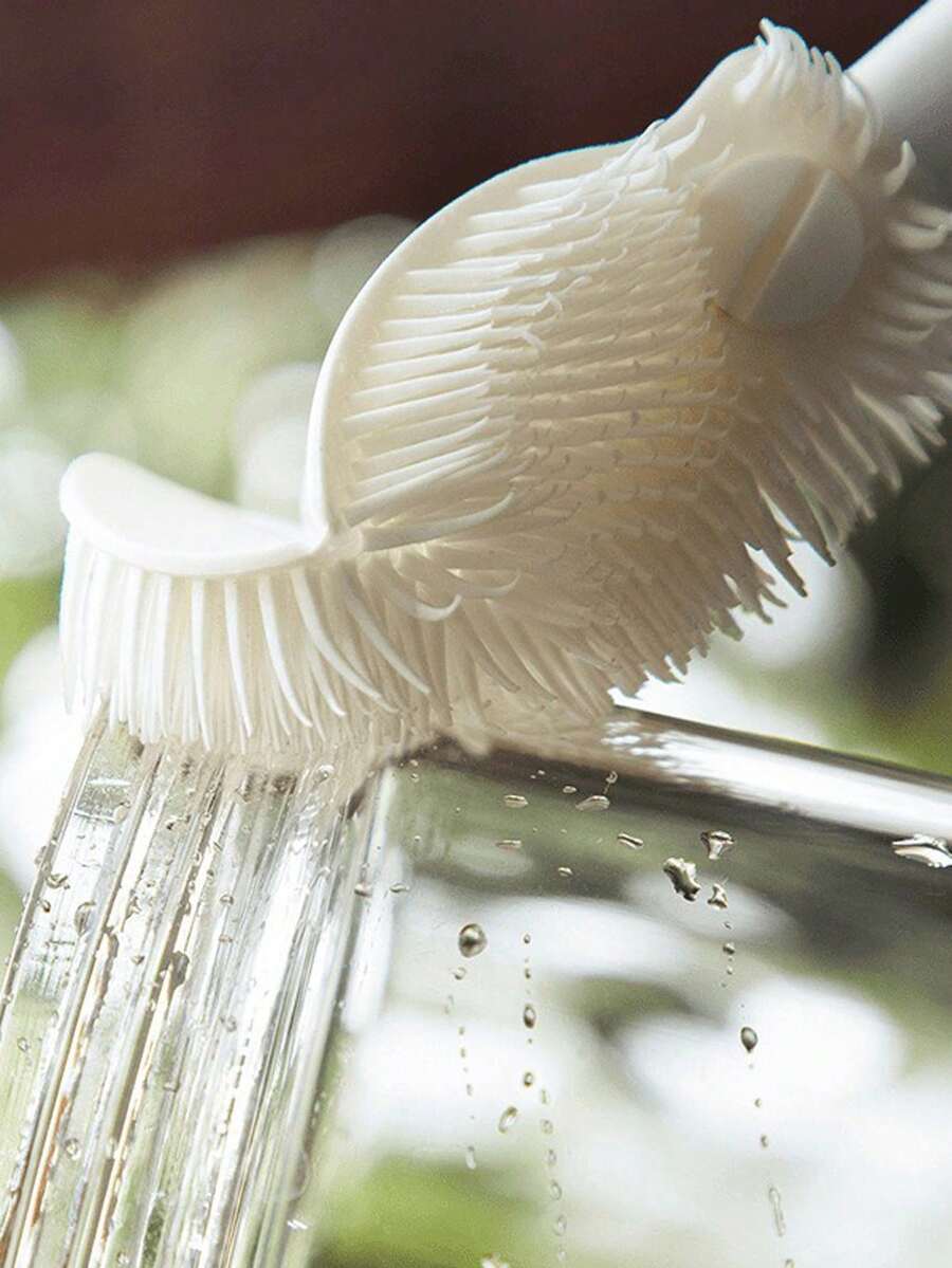 1pc Multifunctional Silicone Long Handle Cup Brush, 3In1 Bottle