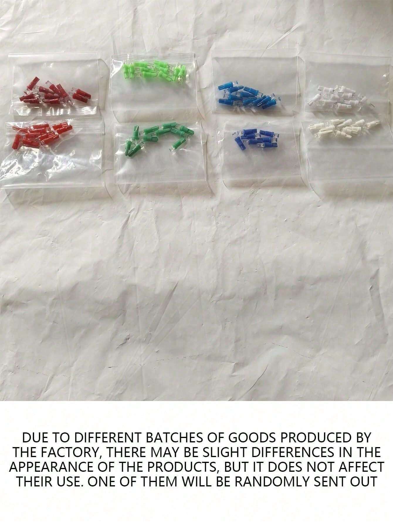 GLANBERT 10pcs T5 73 T5 LED Car Dash Dashboard Lights 74 2721 LED