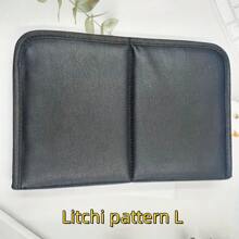 Large Capacity Vertical Foldable 14 Holes Makeup Brush Holder Organizer Case For Makeup Artist Lunch Bag Travel Bag Bags For Ladies Summer Travel, Vacation Home Bathroom Decor Holiday Makeup Organizer Bathroom Accessories Back To School - Black - View 15