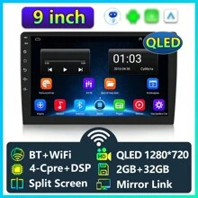 通用 7 英寸 9 英寸 10 英寸 2Din Android Auto Carplay 汽车收音机音频多媒体播放器 32G GPS FM 多媒体视频 MP5 播放器 Android 通用 Carplay 汽车收音机 - 黑色 - 查看 15