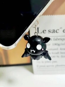 1 件万圣节蝙蝠幽灵魔鬼死神手机防尘塞，可爱的卡通万圣节手机防尘塞，可作为万圣节的小礼物！ - 彩色 - 查看 17