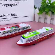 2pcs Children's Toy Boats, Two Models Of Regenerative Boats, Amusement Parks, Kindergartens, Activity Gifts, Christmas Gifts, Regenerative Toy Cars,Domino Train,Boat,Boats,Back To School