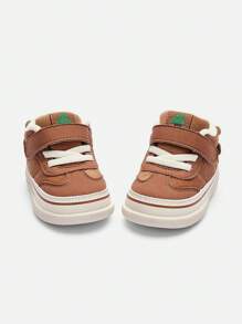 Balabala Baby Walking Shoes Thermal Lined Thick Boys' Shoes For Fall/Winter, Cartoon Anti-Slip Casual Shoes