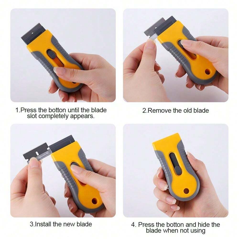 Multi Funtional Cleaning Scraper To Remove Decal Stickers, Scraper For