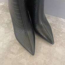 Women's Fashion Pointed Toe Over-The-Knee Tall Boots, Suitable For Daily Wear