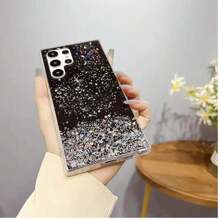 Case Cover For S22 Ultra S23 Ultra S24 Ultra Silicone Shiny Sparkle Glitter Crystal Case - 適用於 S22 超 - 查看 4