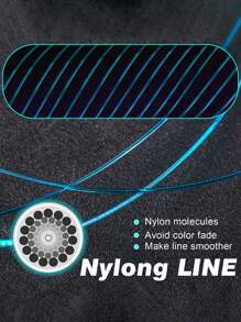 SOUGAYILANG New Style 100m-500m High Quality Nylon Fishing Line Dia: 0.14MM-0.50MM 7LB-38LB Low Water Absorption High Abrasion Resisitance For Carp Fish Wire - Hot Pink - View 7