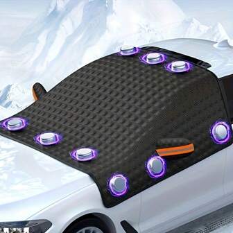 Car Windshield Cover, Anti-Frost Anti-Freeze Anti-Snow, Winter Windshield Protector