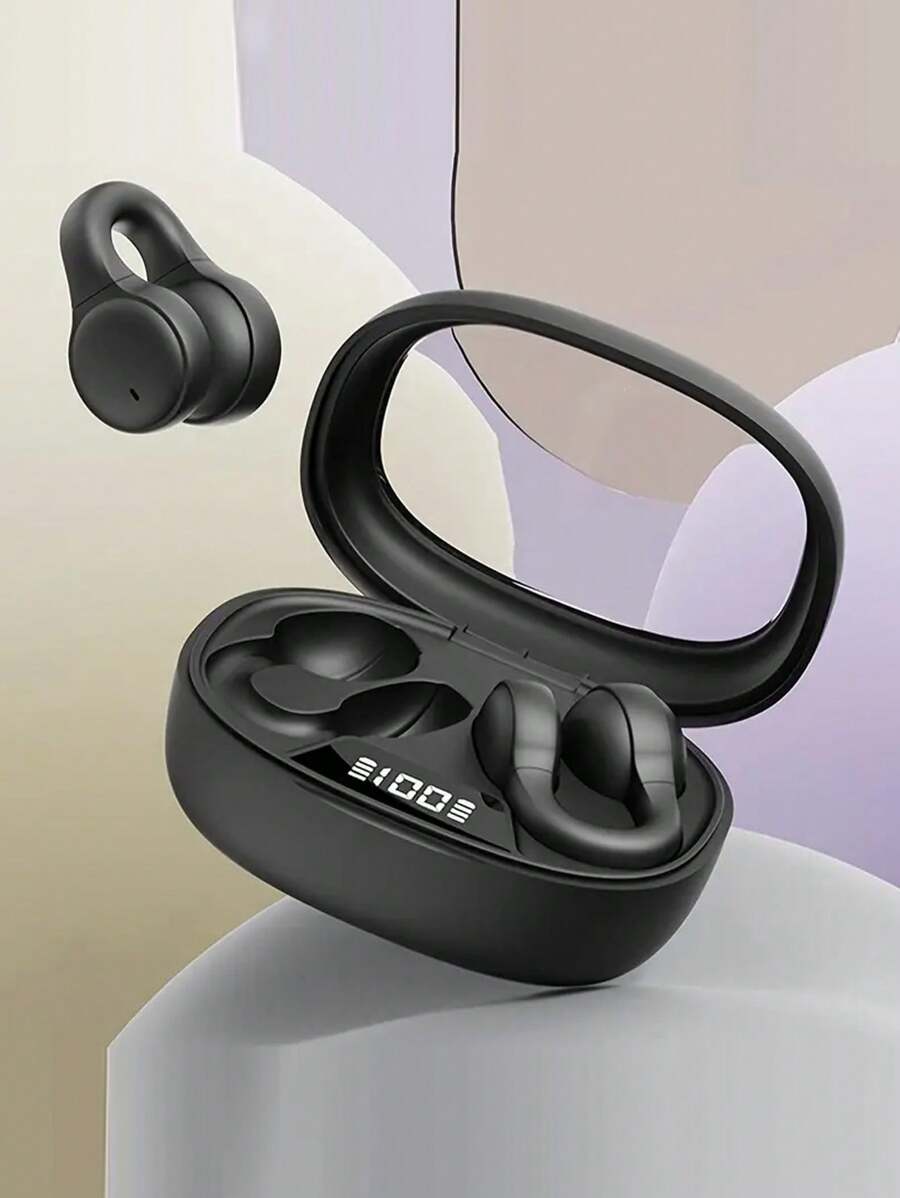 Wireless ClipOn Music Macaroon Headset Gaming Earbuds TWS HIFI Dolby