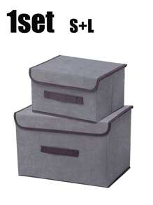 1 bộ Hộp đựng vải lanh giả Hộp đựng vải có thể gấp lại Quần áo có thể gấp lại Đồ lặt vặt Hộp đựng chống bụi di động có nắp Hộp đựng gấp cho áo ngực, tất, v.v. Có nắp và nắp chống bụi cho tủ quần áo và phòng ngủ, ngăn kéo sắp xếp tủ quần áo cho phòng ngủ tại nhà, ký túc xá trở lại trường, lưới 6/7/11 có thể gấp lại, đồ dùng đóng gói thiết yếu, nắp đậy cho ngăn kéo lưu trữ quần áo/tủ quần áo/lưu trữ tủ quần áo/túi chần bông, hộp đựng dưới gầm giường/túi đựng quần áo chia ngăn Quần áo cho phòng ngủ tại nhà/trở lại trường/ký túc xá/để đựng đồ lót/đồ dùng đóng gói thiết yếu/vỏ bọc để lưu trữ quần áo - Nhiều màu - Xem 9