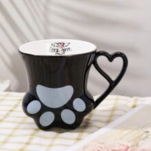 可爱的猫爪设计马克杯，适合作为生日礼物 - 彩色 - 查看 12