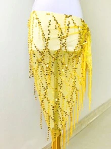 1 chiếc đai eo múa bụng nữ 20024 mới, khăn quấn hông, đai tam giác tua rua cho người mới bắt đầu, corset eo (Bao bì bên ngoài của sản phẩm được giao ngẫu nhiên) Màu sắc sản phẩm được giao kèm - Nhiều màu - Xem 4