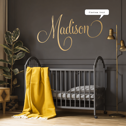 Personalized Name Wall Decal - Custom Wall Sticker, Baby Above Crib Or Kids Name Sign, Nursery Decor, Groovy Script Name Decal, Valentine Day, Valentine Day Decor Exquisite, High-Quality Custom, Personalized, Unique Ideal Gifts For Her Her, Boyfriend, Girlfriend, Dad, Mom, Family, Friends, Son, Daughter, School Students, Workers, Kids School, Home, Office Birthday Graduation,Slow Summer Living,Multi-Functional, Ornamental,Reusable,Exquisite,Stylish,High-Quality,Colorful,Modern,Custom,Personalized,Unique,Ideal Gifts For Him,Ideal Gifts For Her,Boyfriend,Dad,Girlfriend,Mom,Family,Friends,Tea Room,Home,Garden,Office,For Anniversaries,For Valentine's Day,For Mother's Day,For Birthdays,For Father's Day,For Graduation,For Weddings,For Housewarming,Customized Wall Stickers,Home Refresh