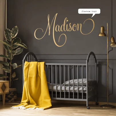 Decal dán tường tên cá nhân hóa - Decal dán tường tùy chỉnh, Biển tên em bé trên nôi hoặc trẻ em, Trang trí phòng trẻ em, Decal dán tên theo phong cách Groovy, Ngày lễ tình nhân, Trang trí ngày lễ tình nhân Tinh tế, Chất lượng cao Tùy chỉnh, Cá nhân hóa, Quà tặng lý tưởng độc đáo cho cô ấy Cô ấy, Bạn trai, Bạn gái, Bố, Mẹ, Gia đình, Bạn bè, Con trai, Con gái, Học sinh, Công nhân, Trẻ em Trường học, Nhà, Văn phòng Sinh nhật Tốt nghiệp, Sống chậm mùa hè, Đa chức năng, Trang trí, Có thể tái sử dụng, Tinh tế, Phong cách, Chất lượng cao, Đầy màu sắc, Hiện đại, Tùy chỉnh, Cá nhân hóa, Độc đáo, Quà tặng lý tưởng cho anh ấy, Quà tặng lý tưởng cho cô ấy, Bạn trai, Bố, Bạn gái, Mẹ, Gia đình, Bạn bè, Phòng trà, Nhà, Vườn, Văn phòng, Cho ngày kỷ niệm, Cho ngày lễ tình nhân, Cho ngày của mẹ, Cho sinh nhật, Cho ngày của cha, Cho lễ tốt nghiệp, Cho đám cưới, Cho tân gia, Decal dán tường tùy chỉnh, Làm mới nhà