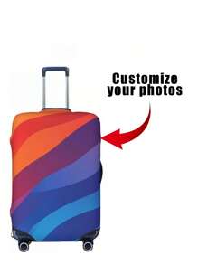Bao đựng hành lý và thẻ có ảnh tùy chỉnh, Bao đựng vali có logo ảnh thú cưng tùy chỉnh, Bao đựng hành lý tùy chỉnh, Quà tặng tuần trăng mật - Nhiều màu - Xem 2