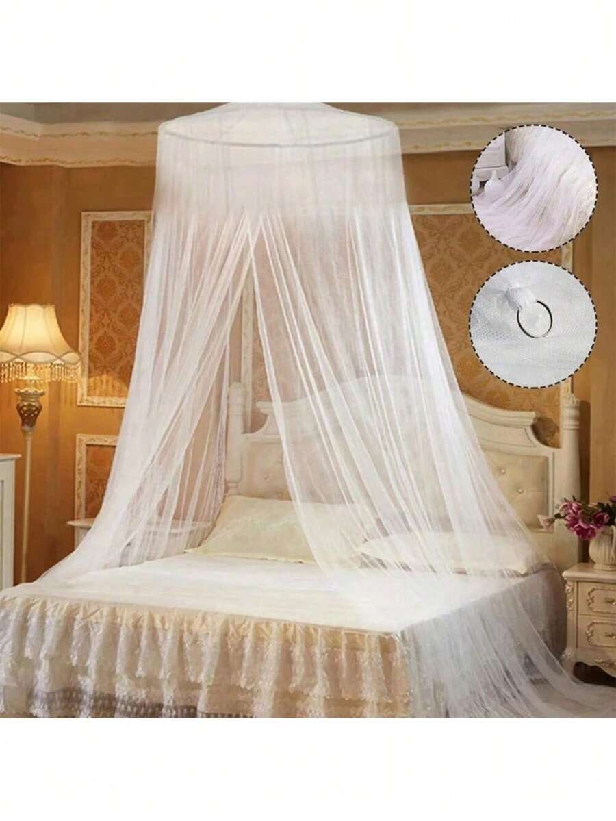 Mosquito Net Fairy Round Bed Canopy Curtain Bedding On Offer Grids