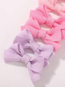 bilicaca 10/20 件全包布婴儿发夹，可爱甜美婴儿发饰，轻柔保护婴儿头发爱情人节 - 彩色 - 查看 4