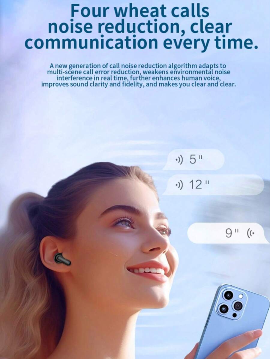 TWS Wireless Headphones Headphones Earbuds Unrivaled True Wireless