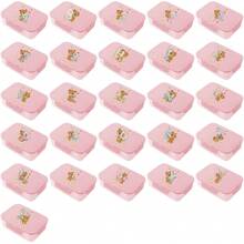 Kreative Lunchbox mit großer Kapazität und Fächern, auslaufsichere Bento-Lunchbox, tragbare Lunchbox mit Klapptop-Fächern, auslaufsicher für Outdoor-Picknick, Obst-Salat-Box, Mikrowellen-geeignet mit Anfangsbuchstaben-Muster (26 Buchstaben)