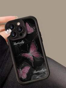 高品质 3D 蝴蝶印花保护手机壳兼容 Iphone 16/16 Pro/16 Pro Max/16 Plus、IPhone 15 XR/7/8、IPhone 15 Pro Max、IPhone 12 Pro Max、13 Pro Max、14 Pro Max、13、14、11、12P、14、P11、P12、XS、XR、7/8P、7/8GES2、IPhone 13/14 软壳、Galaxy S24、Galaxy 14、Galaxy 24 和 ///Redmi 系列防摔手机壳 - 彩色 - 查看 2