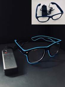 Luminous Glasses LED, Creative Fun Party Gift Items For Bar, Club, Masquerade, Festival Celebrations, Music Concert - Multicolor - View 9